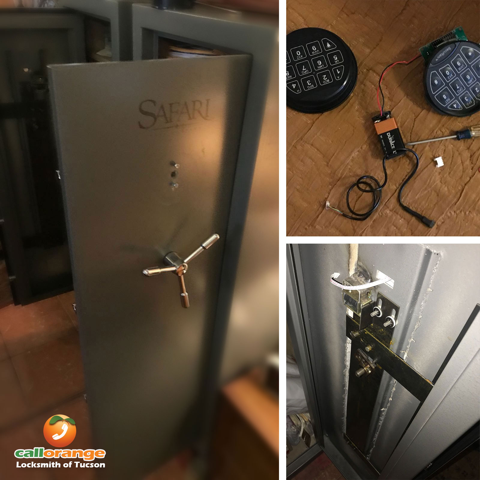 open locked safe