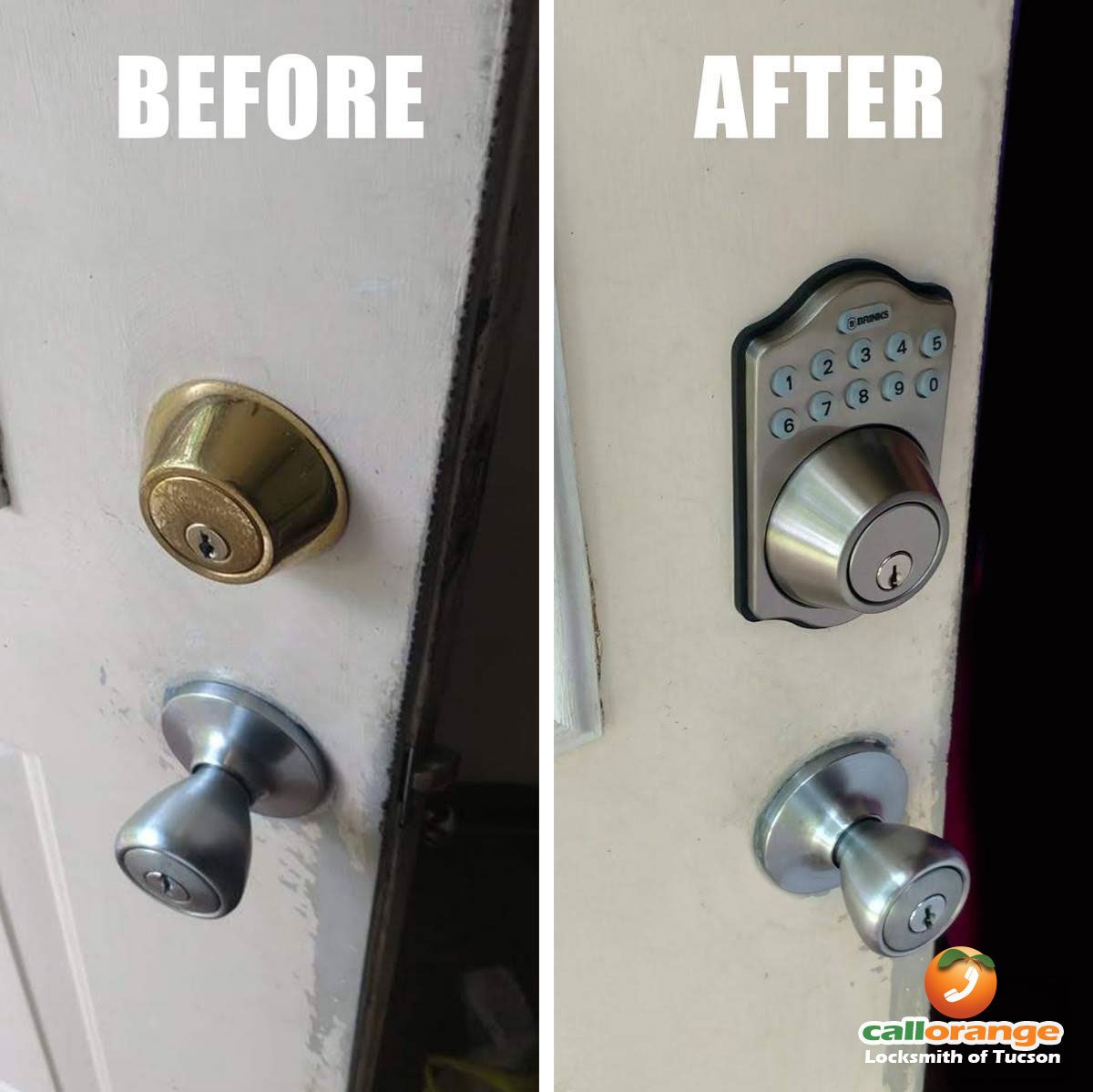 door deadbolt installation